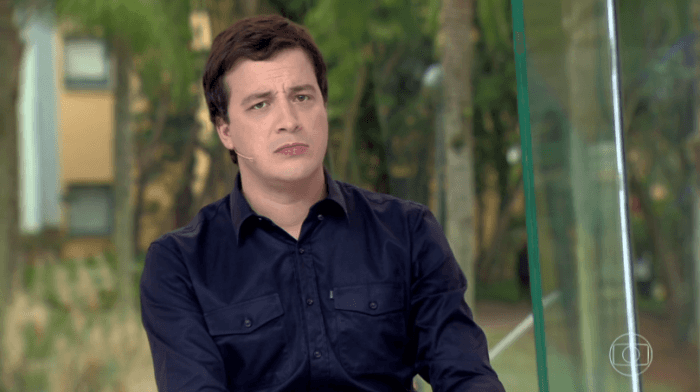 Rafael Cortez no "Vídeo Show" da última sexta-feira (20) (Foto: Reprodução/Globo) Rafael Cortez no "Vídeo Show" da última sexta-feira (20) (Foto: Reprodução/Globo)