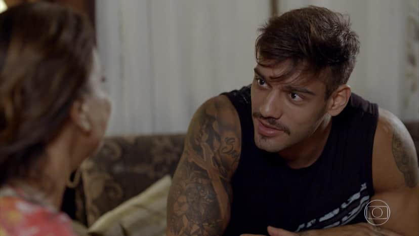 Uodson (Lucas Lucco) em cena de "Malhação: Seu Lugar no Mundo" (Foto: Reprodução/Globo) Uodson (Lucas Lucco) em cena de "Malhação: Seu Lugar no Mundo" (Foto: Reprodução/Globo)