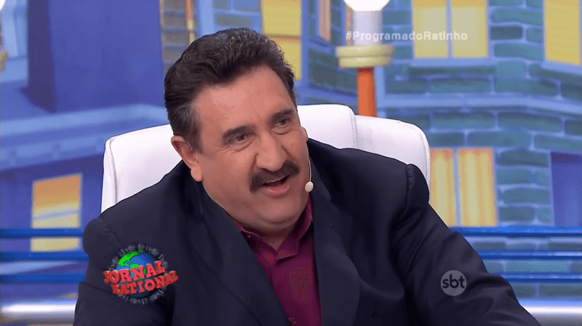 Ratinho em seu programa, ontem (30) (Foto: Reprodução/SBT)