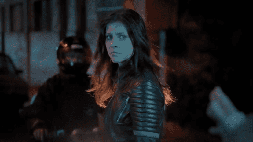 Christiana Ubach (Joana) na primeira temporada de A Garota da Moto<br /> (Foto: Reprodução/SBT) Christiana Ubach (Joana) na primeira temporada de A Garota da Moto<br /> (Foto: Reprodução/SBT)