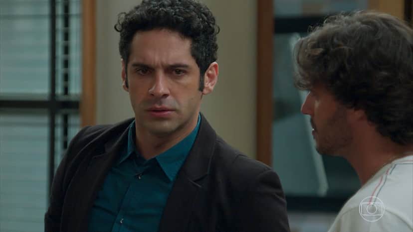 Beto (João Baldasserini) em cena de "Haja Coração" (Foto: Reprodução/Globo) Beto (João Baldasserini) em cena de "Haja Coração" (Foto: Reprodução/Globo)