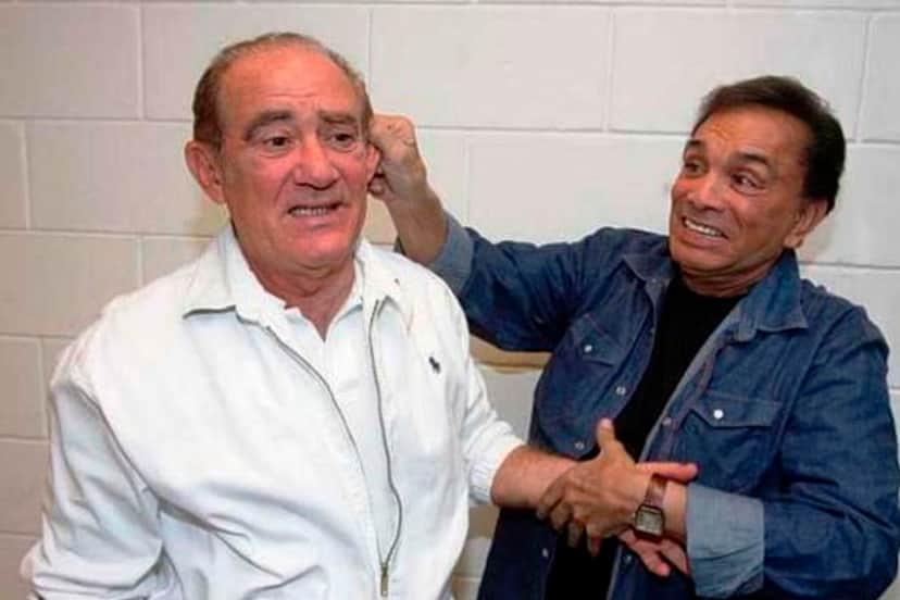 Renato Aragão, o Didi, com Dedé. (Foto: Reprodução / Internet) Renato Aragão, o Didi, com Dedé. (Foto: Reprodução / Internet)