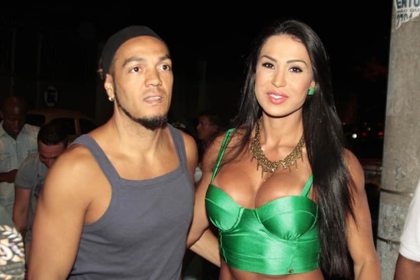 Belo e Gracyanne Barbosa polemizam na web (Foto: Divulgação) Belo e Gracyanne Barbosa polemizam na web (Foto: Divulgação)