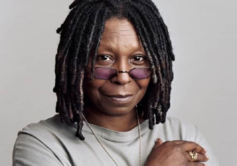 A atriz Whoopi Goldberg - Foto Reprodução Internet A atriz Whoopi Goldberg - Foto Reprodução Internet