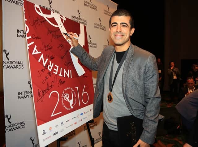 Marcius Melhem, redator final do ‘Zorra’, participa da cerimônia de medalhas do Emmy Internacional (Foto: Globo/Luiz C. Ribeiro) Marcius Melhem, redator final do ‘Zorra’, participa da cerimônia de medalhas do Emmy Internacional (Foto: Globo/Luiz C. Ribeiro)