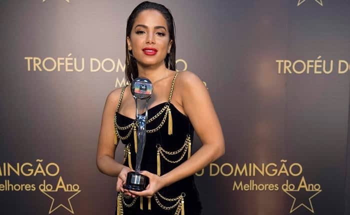 Anitta no "Melhores do Ano", no Faustão (Foto: Globo/Divulgação)