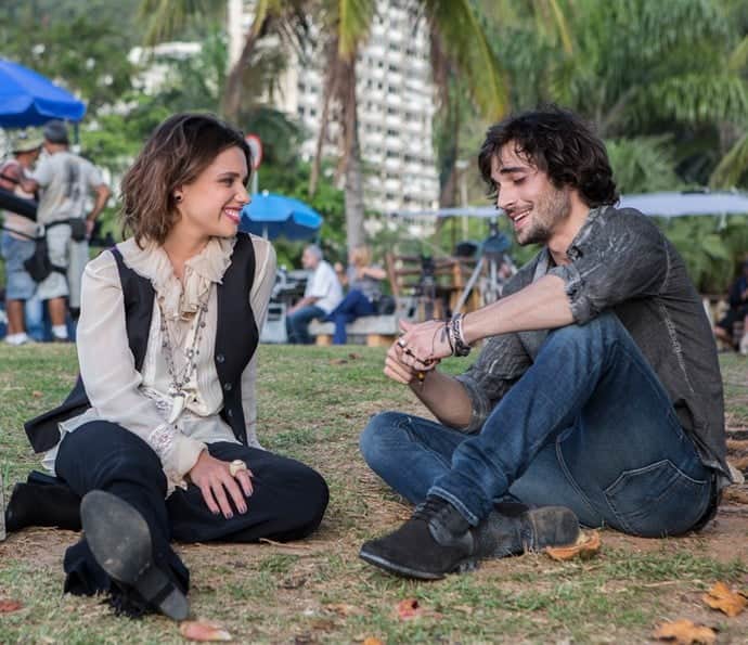 Os atores Fiuk e Bruna Linzmeyer (Foto: Estevam Avellar/Globo) Os atores Fiuk e Bruna Linzmeyer (Foto: Estevam Avellar/Globo)