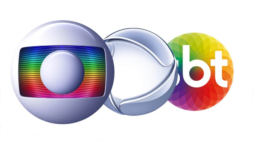 Globo, Record e SBT (Foto: Reprodução) Globo, Record e SBT (Foto: Reprodução)