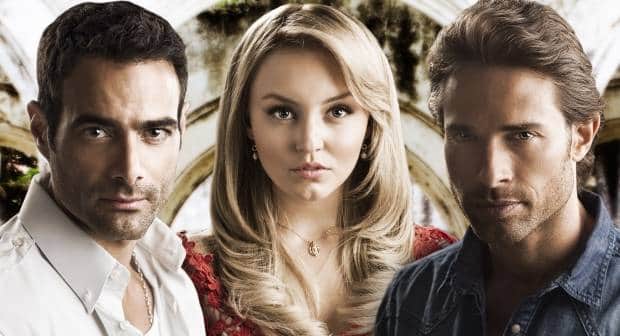 Luis Roberto Guzmán, Angelique Boyer e Sebastián Rulli, protagonistas de "O Que a Vida Me Roubou" (Foto: Divulgação) Luis Roberto Guzmán, Angelique Boyer e Sebastián Rulli, protagonistas de "O Que a Vida Me Roubou" (Foto: Divulgação)