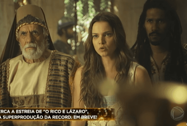 Cena de "O Rico e Lázaro" (Foto: Reprodução) Cena de "O Rico e Lázaro" (Foto: Reprodução)