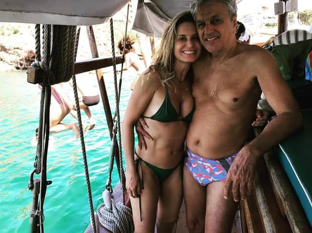 Caetano Veloso e Paula Burlamaqui (Foto: Divulgação)