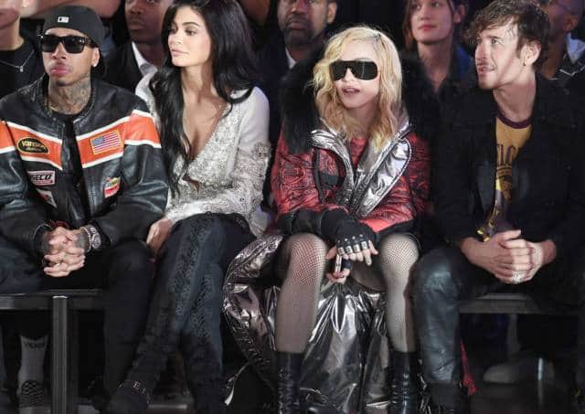 Madonna esnoba Kylie Jenner durante semana da moda em Nova York (Foto: Divulgação) Madonna esnoba Kylie Jenner durante semana da moda em Nova York (Foto: Divulgação)
