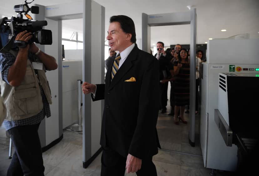 Silvio Santos em Brasília em 2010 (Foto: Divulgação) Silvio Santos em Brasília em 2010 (Foto: Divulgação)