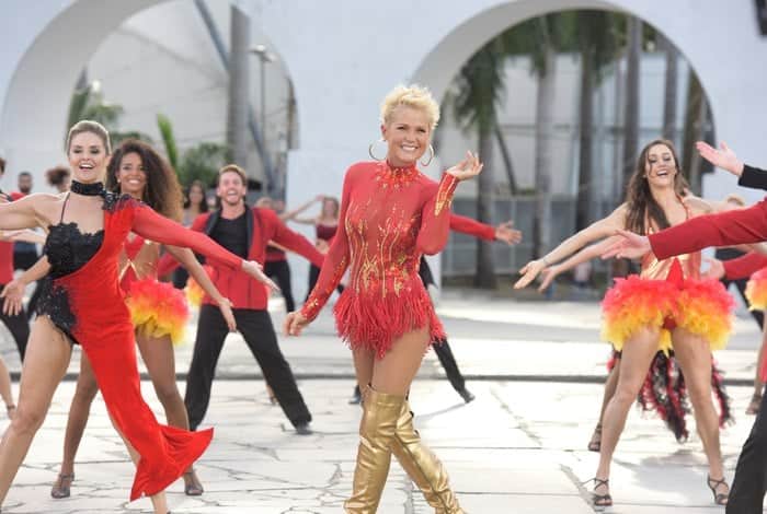 Xuxa Meneghel no "Dancing Brasil" (Foto: Divulgação) Xuxa Meneghel no "Dancing Brasil" (Foto: Divulgação)