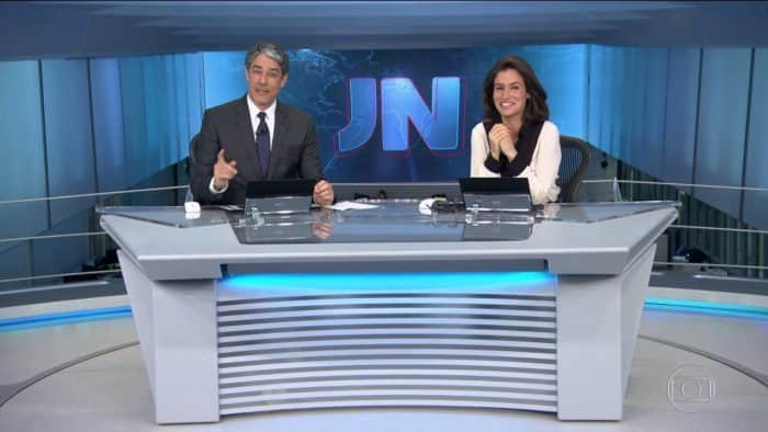 William Bonner e Renata Vasceoncellos William Bonner e Renata Vasceoncellos