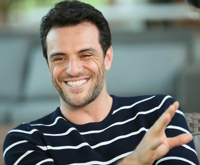 Rodrigo comemora par com Juliana Paes. (Foto: Isabella Pinheiro/Gshow) Rodrigo comemora par com Juliana Paes. (Foto: Isabella Pinheiro/Gshow)