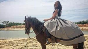 Adriana Birolli já caracteriza como sua personagem Lisabeta em "Belaventura". (Foto: Divulgação) Adriana Birolli já caracteriza como sua personagem Lisabeta em "Belaventura". (Foto: Divulgação)