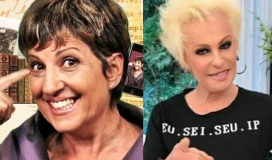 Rosana Hermann e Ana Maria. Foto - montagem/divulgações. Rosana Hermann e Ana Maria. Foto - montagem/divulgações.