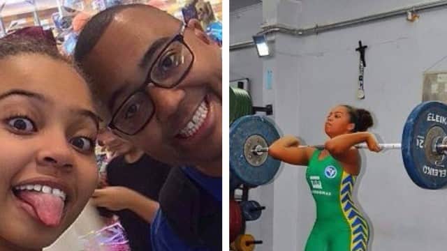 Olívia, filha de Dudu Nobre, insiste em continuar praticando diversos esportes. (Foto: Reprodução/Montagem/Instagram) Olívia, filha de Dudu Nobre, insiste em continuar praticando diversos esportes. (Foto: Reprodução/Montagem/Instagram)