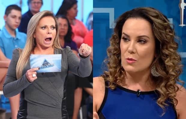 Christina Rocha não aprova forma como Regina apresentava o "Casos de Família". (Foto: UOL/Reprodução/TV Gazeta) Christina Rocha não aprova forma como Regina apresentava o "Casos de Família". (Foto: UOL/Reprodução/TV Gazeta)