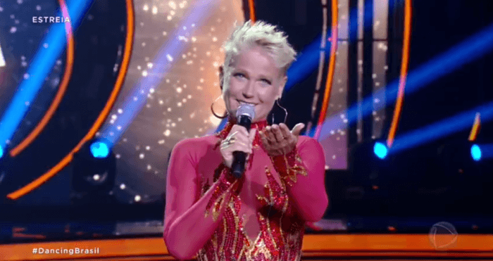 Xuxa no "Dancing Brasil" (Foto: Reprodução) Xuxa no "Dancing Brasil" (Foto: Reprodução)