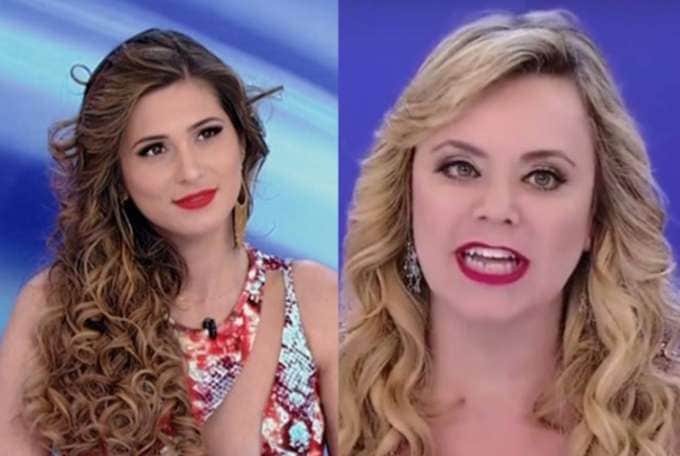 Lívia Andrade e Flor no Jogo dos Pontinhos do Programa Silvio Santos (Foto: Reprodução/SBT) Lívia Andrade e Flor no Jogo dos Pontinhos do Programa Silvio Santos (Foto: Reprodução/SBT)