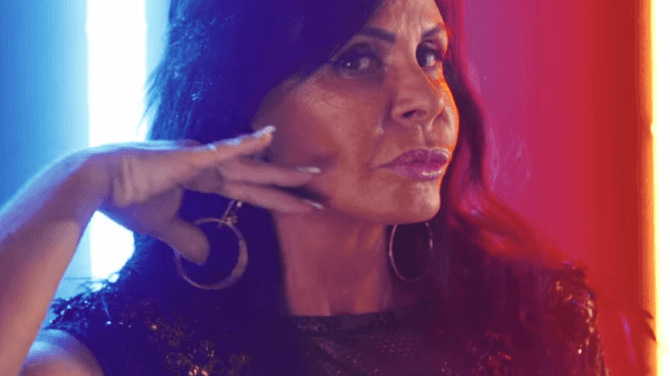 Gretchen no clipe 'Swish Swish' (Foto: Reprodução) Gretchen no clipe 'Swish Swish' (Foto: Reprodução)