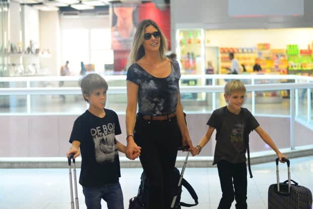Fernanda Lima e os filhos (Foto: William Oda / Agnews) Fernanda Lima e os filhos (Foto: William Oda / Agnews)
