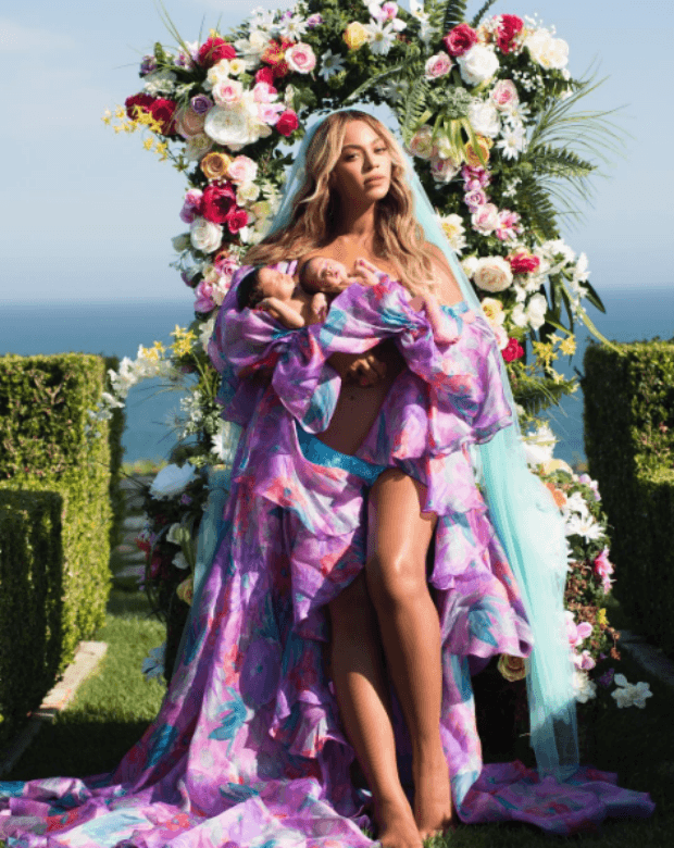 A cantora Beyoncé com gêmeos Foto: Reprodução/Instagram A cantora Beyoncé com gêmeos Foto: Reprodução/Instagram