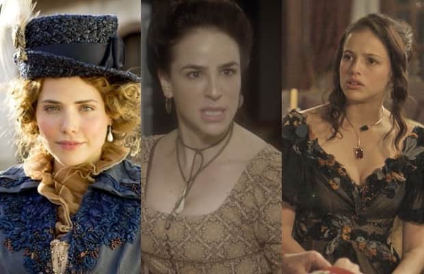 Três mulheres engravidam de Dom Pedro em "Novo Mundo". Três mulheres engravidam de Dom Pedro em "Novo Mundo".