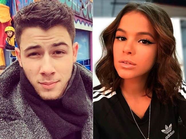Nick Jonas e Bruna Marquezine (Foto: Reprodução) Nick Jonas e Bruna Marquezine (Foto: Reprodução)
