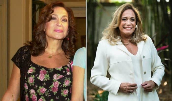 Susana Vieira antes e atualmente (Foto: Divulgação) Susana Vieira antes e atualmente (Foto: Divulgação)