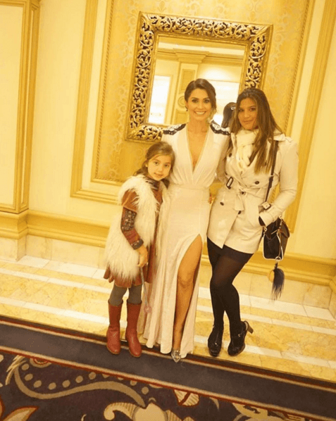 Flávia Alessandra, Giulia e Olívia (Foto: Reprodução) Flávia Alessandra, Giulia e Olívia (Foto: Reprodução)