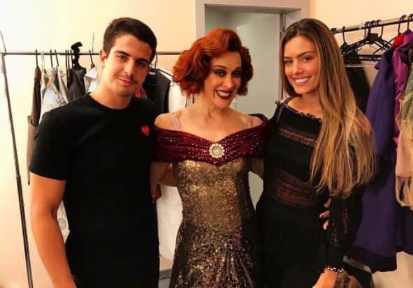 Enzo Celulari, Claudia Raia e Victoria Grenden Enzo Celulari, Claudia Raia e Victoria Grenden
