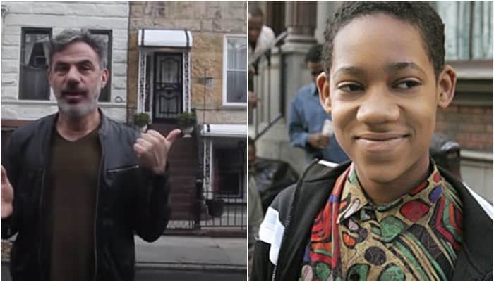 Jornalista visita a verdadeira casa de Chris Rock na infância e adolescência. (Foto: Montagem/Reprodução/YouTube)