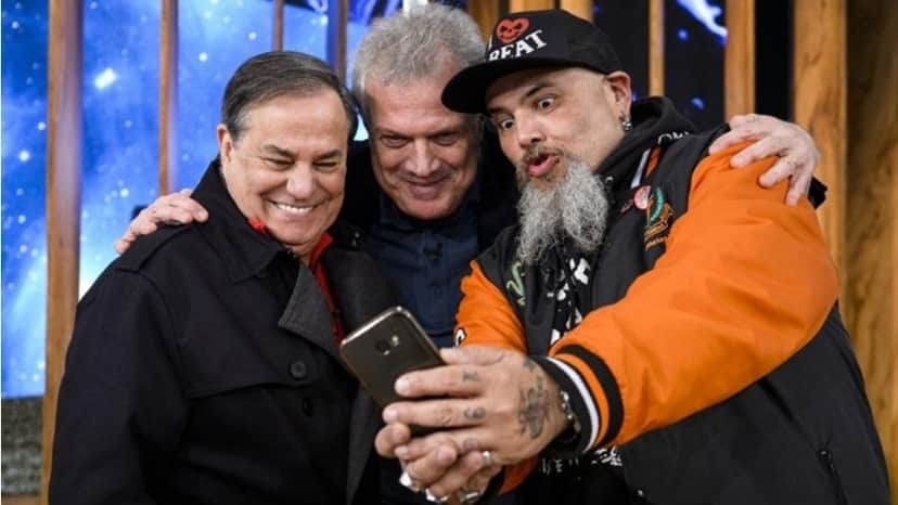 João, Bial e Ronnie Von (Foto: Divulgação / Globo) João, Bial e Ronnie Von (Foto: Divulgação / Globo)