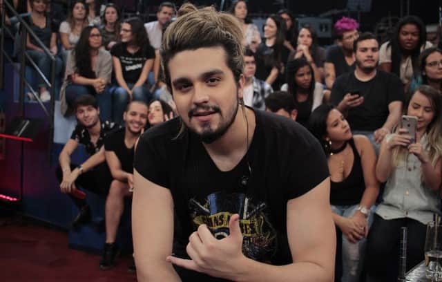 Luan Santana fez fortes revelações (Foto: TV Globo) Luan Santana fez fortes revelações (Foto: TV Globo)