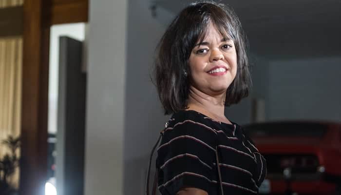 Estela Juliana Caldas de "O Outro Lado do Paraíso" (Foto: Divulgação) Estela Juliana Caldas de "O Outro Lado do Paraíso" (Foto: Divulgação)