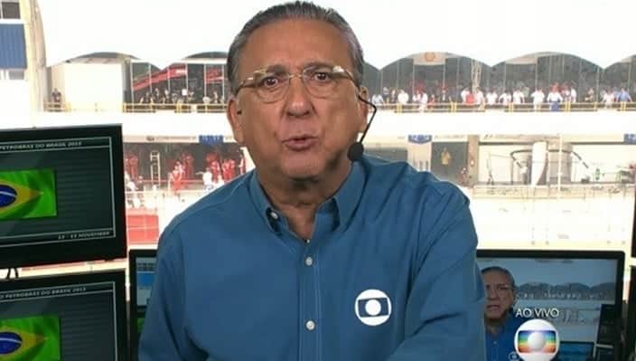 Galvão Bueno pode se afastar definitivamente das transmissões da F1. (Foto: Reprodução/TV Globo) Galvão Bueno pode se afastar definitivamente das transmissões da F1. (Foto: Reprodução/TV Globo)