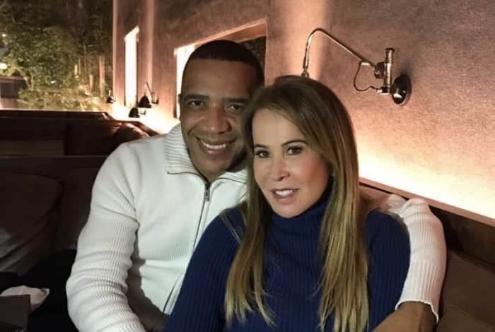 Zilu Camargo eo empresário Marco Antônio Teles Zilu Camargo eo empresário Marco Antônio Teles