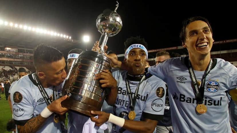 Grêmio Foot-Ball Porto Alegrense foi o campeão da Libertadores em 2017 (Foto: FIFA) Grêmio Foot-Ball Porto Alegrense foi o campeão da Libertadores em 2017 (Foto: FIFA)