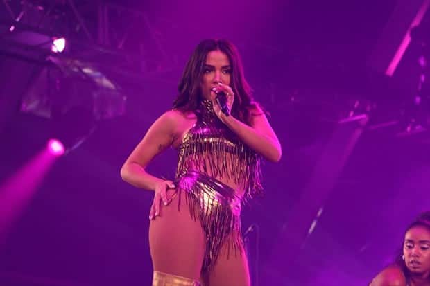 Anitta durante show em Copacabana (Foto: Divulgação) Anitta durante show em Copacabana (Foto: Divulgação)