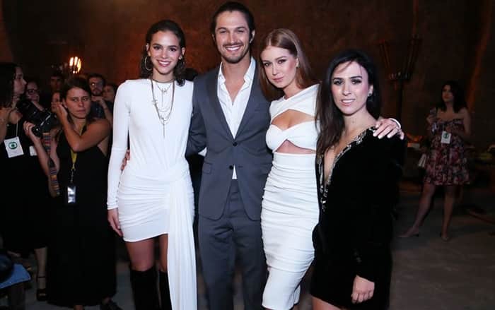 Bruna Marquezine, Romulo Estrela, Marina Ruy Barbosa e Tatá Werneck (Foto: Divulgação) Bruna Marquezine, Romulo Estrela, Marina Ruy Barbosa e Tatá Werneck (Foto: Divulgação)