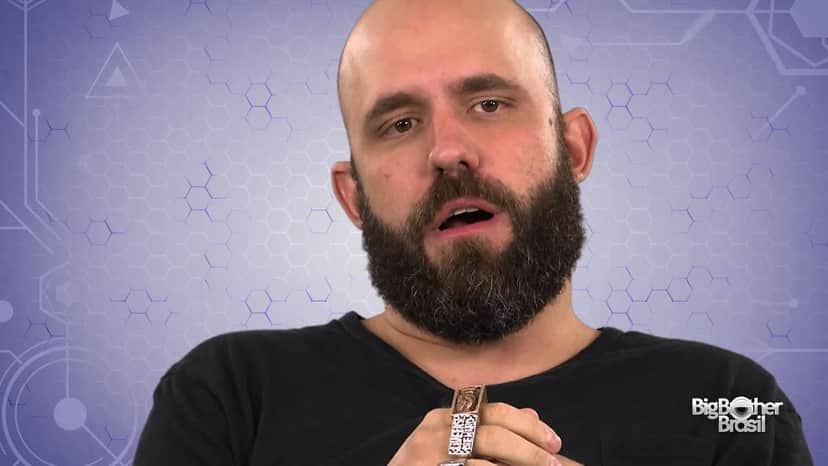 Caruso no BBB18 (Foto: Reprodução) Caruso no BBB18 (Foto: Reprodução)
