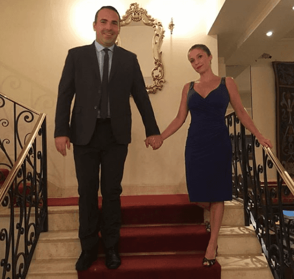 Reinaldo Gottino comemora data especial com a mulher Reinaldo Gottino comemora data especial com a mulher