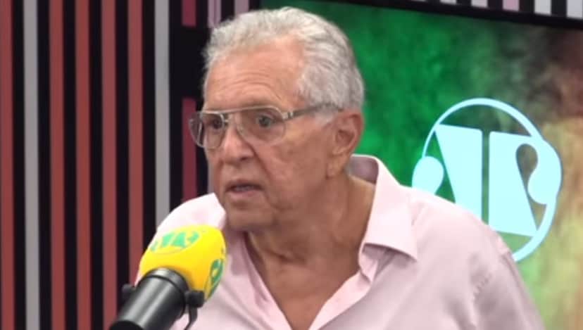 O apresentador Carlos Alberto de Nóbrega. (Foto: Reprodução) O apresentador Carlos Alberto de Nóbrega. (Foto: Reprodução)