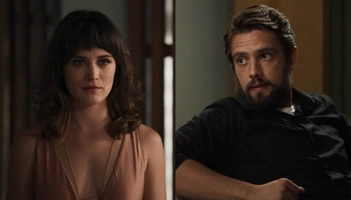 Clara (Bianca Bin) e Renato (Rafael Cardoso) em cena de O Outro Lado do Paraíso (Foto: Divulgação/Globo/Montagem TV Foco) Clara (Bianca Bin) e Renato (Rafael Cardoso) em cena de O Outro Lado do Paraíso (Foto: Divulgação/Globo/Montagem TV Foco)