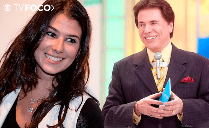 Silvio Santos e Renata (Foto: Divulgação/Montagem/TV Foco) Silvio Santos e Renata (Foto: Divulgação/Montagem/TV Foco)
