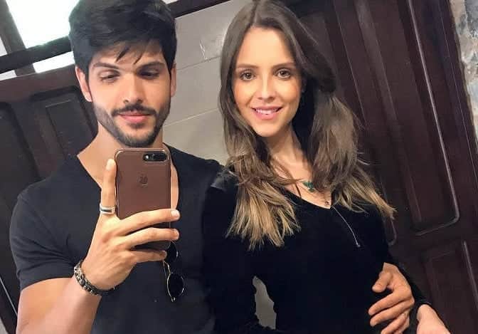 O empresário e ex-modelo Lucas Fernandes com a noiva, Ana Lúcia Vilela (Foto: Reprodução) O empresário e ex-modelo Lucas Fernandes com a noiva, Ana Lúcia Vilela (Foto: Reprodução)