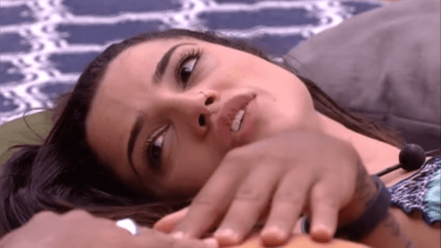 Paula durante conversa no BBB18 (Foto: Reprodução/BBB)